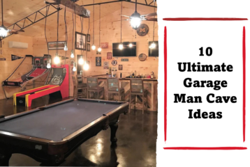 10 garage man cave ideas
